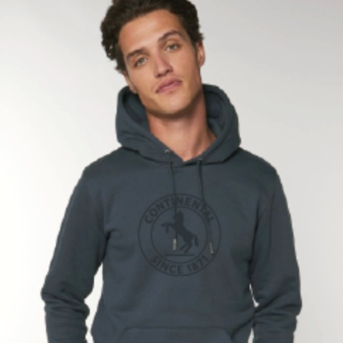 Hoodie mit Logo-Veredelung